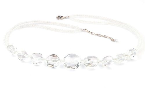 Cristalli necklace - Clear, Murano Glass necklace